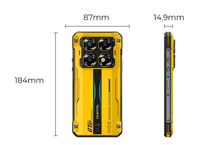 Смартфон Oukitel WP60 8/256Gb Black