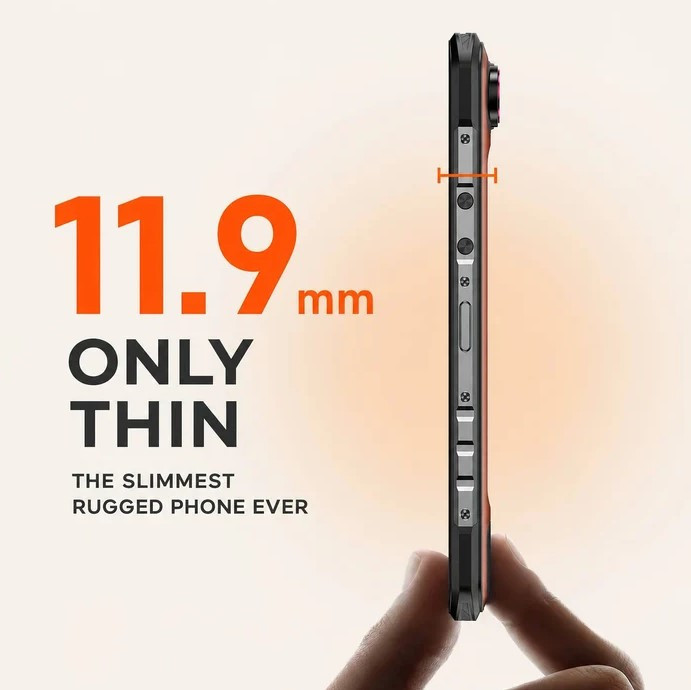 Смартфон Oukitel WP68 Air 12/512Gb Black