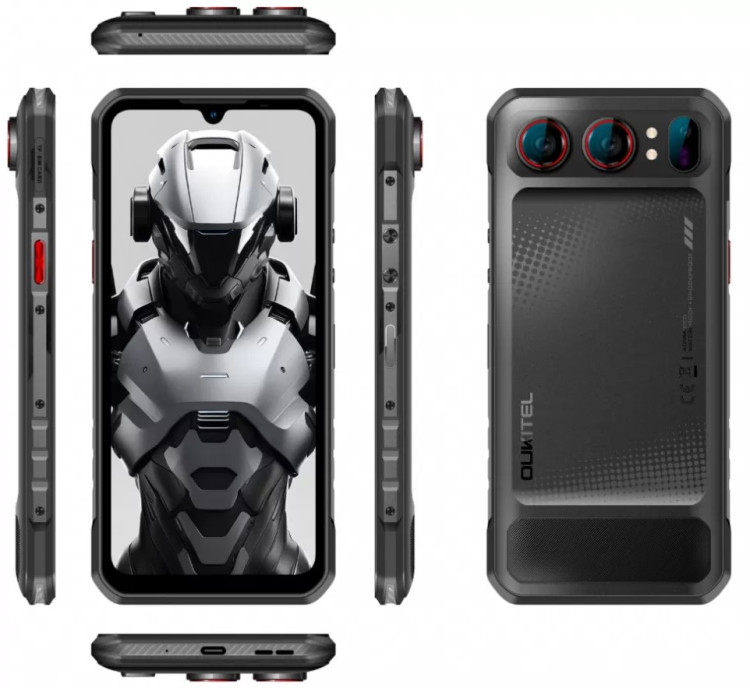 Смартфон Oukitel WP68 Air 12/512Gb Black