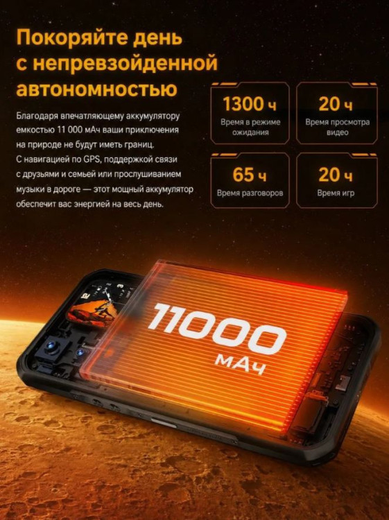Смартфон Oukitel WP66 12/512Gb Black