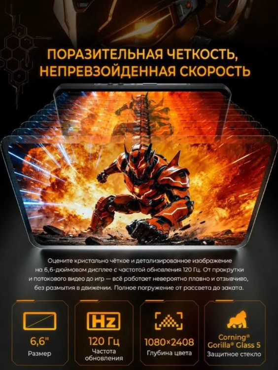 Смартфон Oukitel WP66 12/512Gb Black