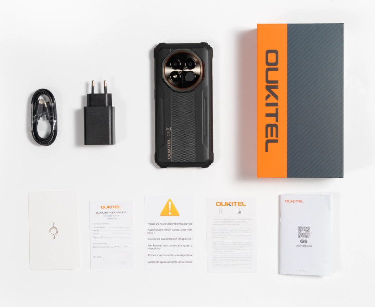 Смартфон Oukitel G7 8/256Gb Black