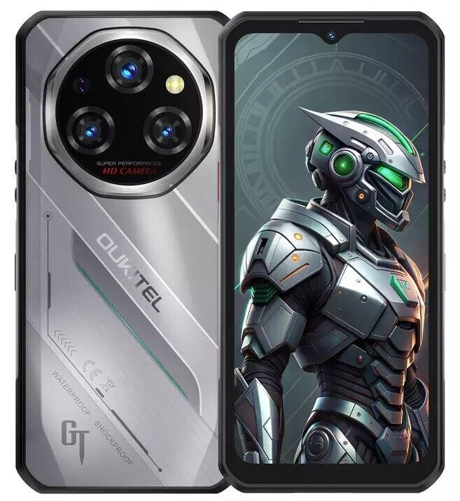 Смартфон Oukitel WP62 8/256Gb Silver — внешний вид