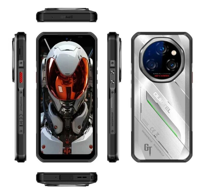 Смартфон Oukitel WP62 8/256Gb Silver — фото 5
