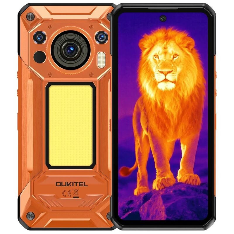 Смартфон Oukitel WP500 Ultra 12Gb/1Tb Orange — внешний вид