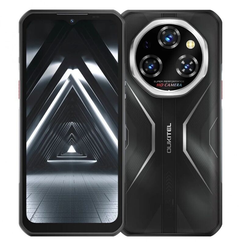 Купить смартфон oukitel wp55 pro 16/512gb black, цена 21 800 руб
