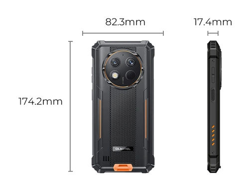 Смартфон Oukitel G1 6/256Gb Black — фото 2