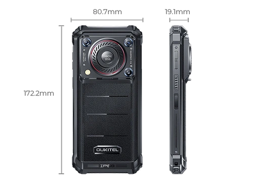 Смартфон Oukitel WP36 8/128Gb Black — фото 2