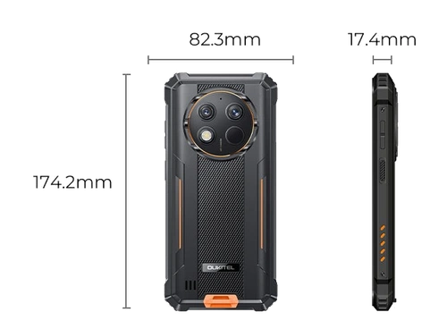 Смартфон Oukitel WP28S 4/128Gb Black — фото 2