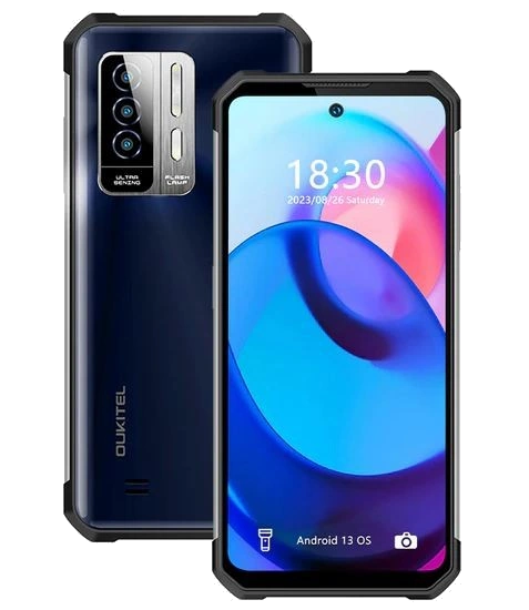 Смартфон Oukitel WP27 12/256Gb Black Blue — фото 1