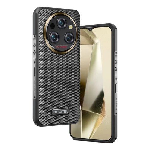 Смартфон Oukitel WP35 Pro 5G 12/512Gb Black Gold — фото 1