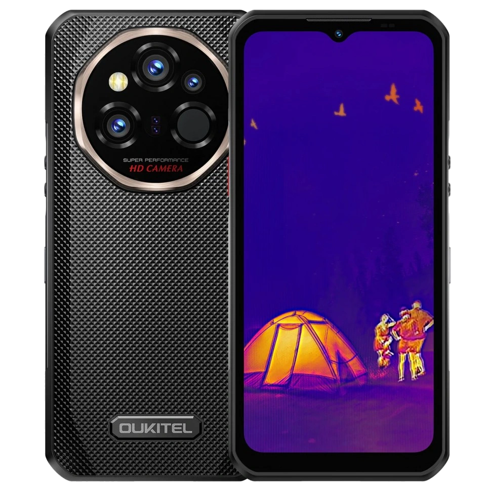 Смартфон Oukitel WP55 Ultra 16/512Gb Black — внешний вид