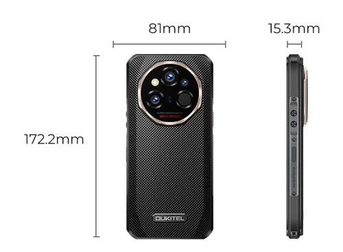 Смартфон Oukitel WP55 Ultra 16/512Gb Black — фото 3