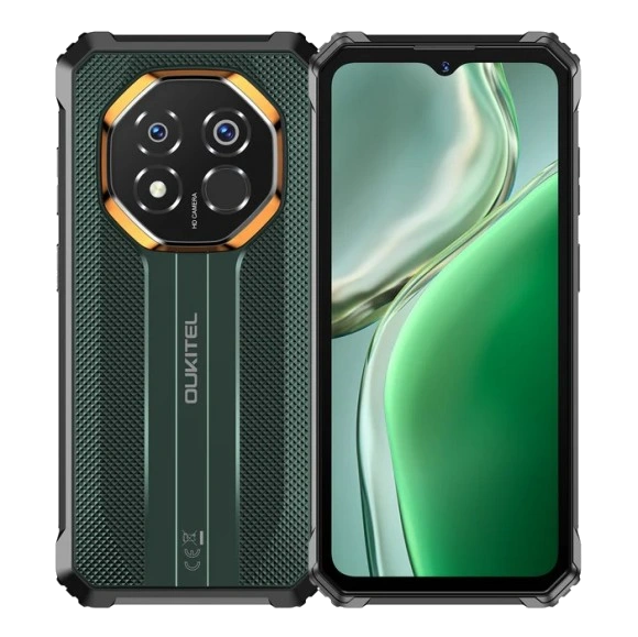 Смартфон Oukitel G7 8/256Gb Green — внешний вид