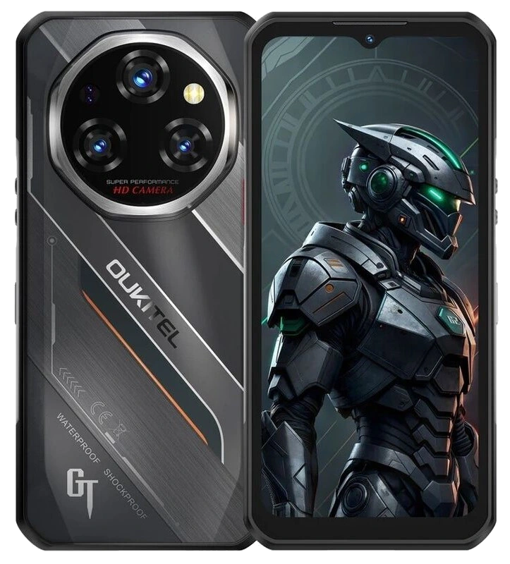 Смартфон Oukitel WP62 8/256Gb Black — внешний вид