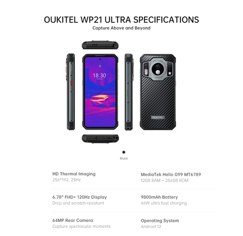 Смартфон Oukitel WP21 Ultra 12/256Gb — фото 2