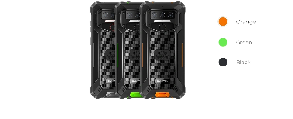 Смартфон Oukitel WP23 4/64Gb Orange — вид корпуса