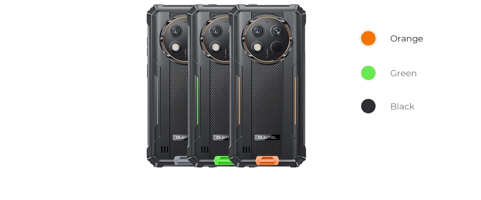 Смартфон Oukitel WP28 8/256Gb Green — вид корпуса