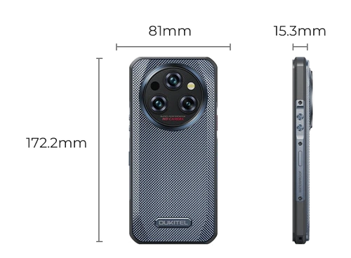 Смартфон Oukitel WP35 5G 8/256Gb Brown — фото 2