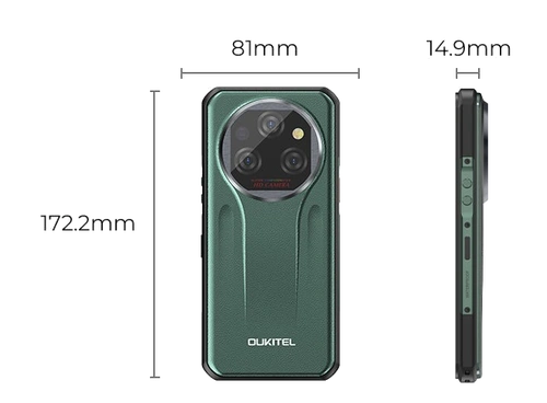 Смартфон Oukitel WP39 6/256Gb Green — фото 3
