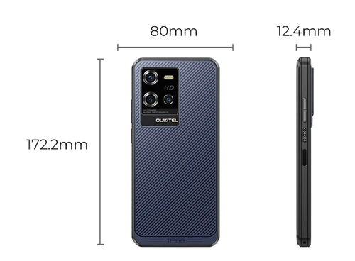 Смартфон Oukitel WP50 4/256Gb Black — фото 3